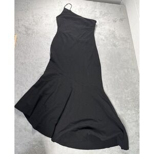 Significant Other Women's Tori Fit-and-Flare Asymmetrical Dress Black Size 8 NWT
